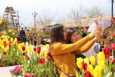 Say đắm lễ hội Sa Pa mùa xuân này