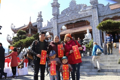 Sa Pa khai mạc Hội xuân Mở Cổng Trời Fansipan