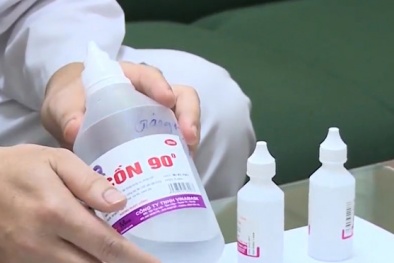 Tình trạng thả nổi chất lượng cồn y tế, nước muối sinh lý