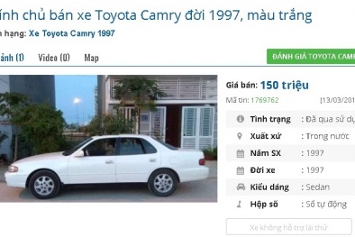 Những chiếc ô tô cũ này đang rao giá 150 triệu đồng tại Việt Nam