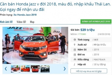 Hai mẫu ô tô hot, ‘mới cứng’ đang rao bán tầm giá 500 triệu đồng tại thị trường Việt