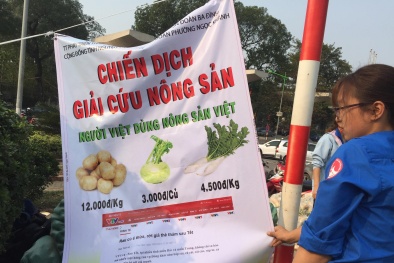 Người dân Hà Nội ‘giải cứu’ củ cải, khoai tây, su hào cho nông dân