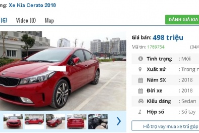 Chiếc ô tô 5 chỗ ‘mới toanh’ đẹp 'long lanh' này đang bán tầm giá 400 triệu tại Việt Nam