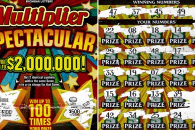 Vợ lỡ tay vứt tờ vé số vào thùng rác, chồng nhặt lại trúng 45 tỷ đồng