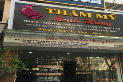 Xử phạt 60 triệu, buộc đóng cửa nếu phát hiện Thẩm mỹ Minh Hằng sai phạm