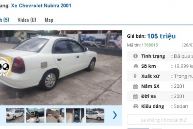 Những chiếc ô tô Chevrolet cũ này đang rao bán tầm giá dưới 200 triệu tại Việt Nam 