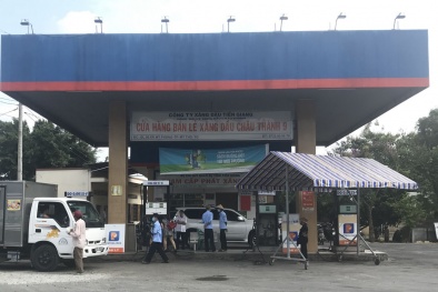 Tiền Giang: Tin đồn thất thiệt đình chỉ cây xăng bán thiếu