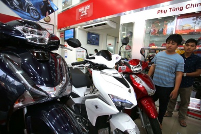 Bảng giá xe máy Honda mới nhất: Xe máy ‘đội giá’ cả chục triệu đồng