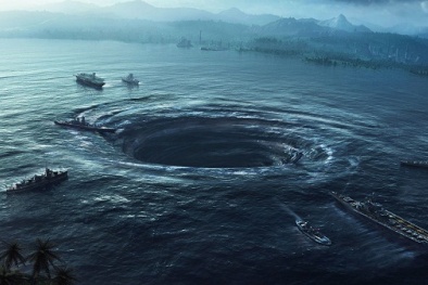 Bí ẩn những xoáy nước khổng lồ như hố tử thần trên Đại Tây Dương