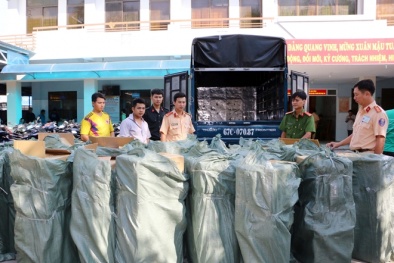 An Giang: Liên tiếp bắt giữ thuốc lá ngoại nhập lậu số lượng lớn