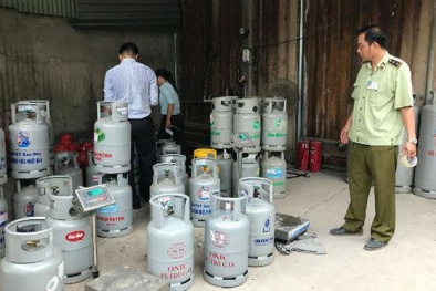 Sang chiết gas trái phép diễn ra phức tạp và tinh vi