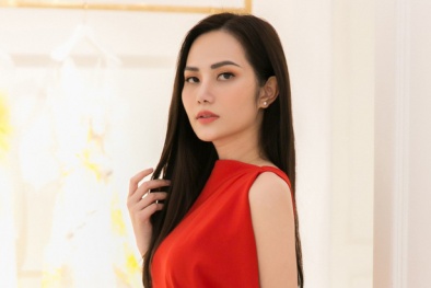 Cận cảnh nhan sắc thí sinh đại diện Việt Nam tham dự Nữ hoàng Du lịch Quốc tế 2018