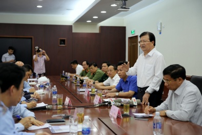 PTT Trịnh Đình Dũng yêu cầu Formosa phải kiểm soát môi trường nghiêm ngặt