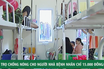 Nhà trọ chống nóng cho người nhà bệnh nhân chỉ 15.000 đồng/ngày ở Hà Nội