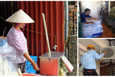 Những nghề bình dân 'hái' tiền triệu mỗi ngày nhờ nắng nóng