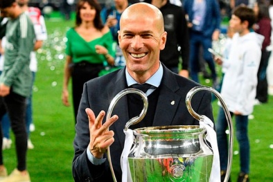 Zidane chính thức từ chức HLV trưởng Real Madrid