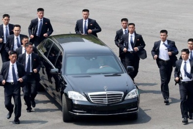 Tiết lộ thông tin ít biết về dàn vệ sĩ mặc vest đen chạy bộ quanh xe lãnh đạo Kim Jong-un
