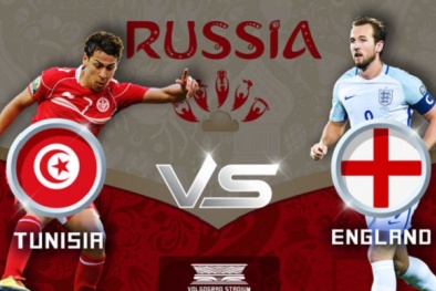 Kết quả bóng đá Tunisia vs Anh, bảng G World Cup 2018: Harry Kane ghi cú đúp