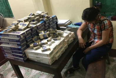 Nghệ An: Liên tiếp bắt giữ 1.400 lọ thuốc và 800 bao thuốc lá lậu trong 1 ngày