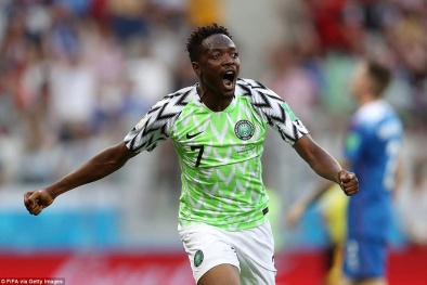 Kết quả bóng đá World Cup 2018 Nigeria vs Iceland: Đại bàng xanh tung cánh