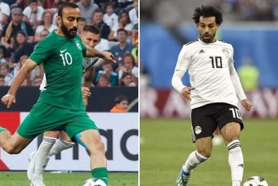 Link xem trực tuyến bóng đá Saudi Arabia vs Ai Cập, bảng A World Cup 2018 lúc 21h00 ngày 25/6