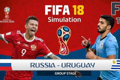 Xem trực tiếp bóng đá World Cup 2018 Uruguay vs Nga tốt nhất 
