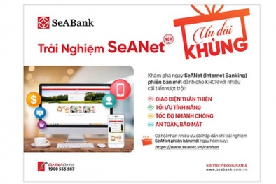 Seabank giới thiệu phiên bản Internet Banking hoàn toàn mới