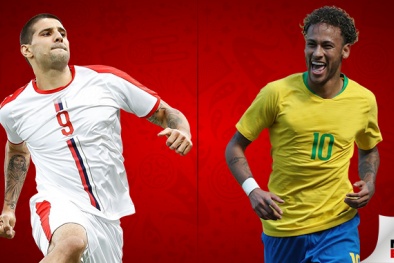 Xem trực tiếp bóng đá World Cup 2018 Brazil vs Serbia tốt nhất