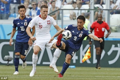 Kết quả bóng đá World Cup 2018 Nhật Bản vs Ba Lan: Vòng 1/8 gọi tên châu Á