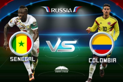 Link xem trực tiếp bóng đá World Cup 2018 Senegal vs Colombia, bảng H lúc 21h00 ngày 28/6