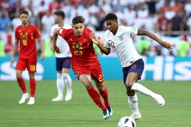 Trực tiếp bóng đá World Cup 2018 Anh vs Bỉ (England vs Belgium) bảng G lúc 1h00 ngày 28/6