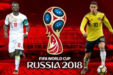 Xem trực tiếp bóng đá World Cup 2018 Senegal vs Colombia tốt nhất 
