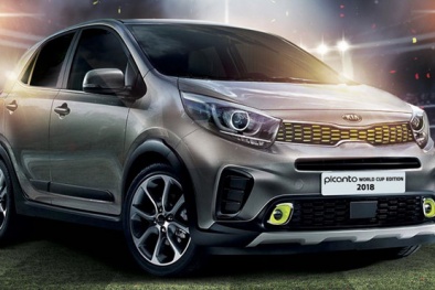 KIA Morning phiên bản World Cup 2018 bất ngờ được tung ra thị trường