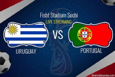 Link xem trực tiếp bóng đá Uruguay vs Bồ Đào Nha, vòng 1/8 World Cup 2018 lúc 1h00 ngày 1/7