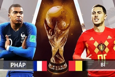 Truyền hình trực tiếp World Cup 2018 trận bán kết Pháp và Bỉ hãy chọn kênh có bản quyền