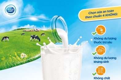 Chọn sữa tươi chuẩn của Hà Lan