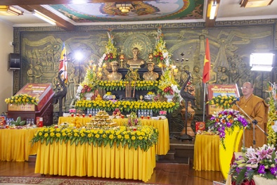 Chùa Ba Vàng tổ chức cầu siêu kỷ niệm 71 năm ngày thương binh - liệt sĩ