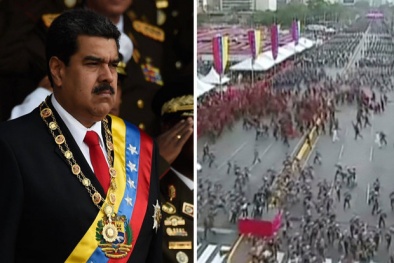 Toàn cảnh vụ Tổng thống Venezuela bị ám sát hụt bằng máy bay không người lái