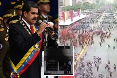 Venezuela: Tổng thống bị ám sát hụt bởi 2 máy bay không người lái gắn thuốc nổ