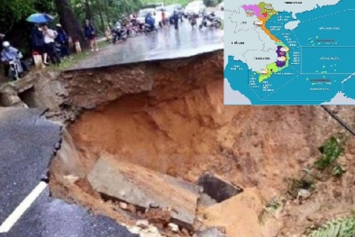 Sạt lở đất khủng khiếp có thể tiếp tục xảy ra tại nhiều tỉnh  