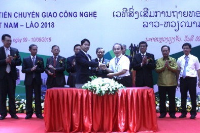 Ký kết hàng loạt hợp đồng chuyển giao công nghệ ở Techconnect Việt - Lào