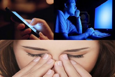 Phân tử độc hại có thể tấn công mắt gây mù lòa nếu dùng máy tính, điện thoại kiểu này