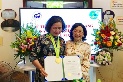 Nhà khoa học Việt giành huy chương vàng Diễn đàn Phụ nữ sáng tạo 2018