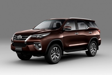 Thị trường ô tô Việt: Cập nhật giá các phiên bản Toyota Fortuner tháng 8/2018