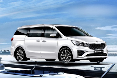 Kia Sedona mới trước giờ ra mắt tại Việt Nam