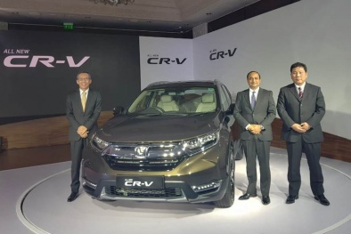 Honda CR-V 7 chỗ ngồi thế hệ mới vừa ra mắt người dùng Ấn, giá từ 884 triệu đồng