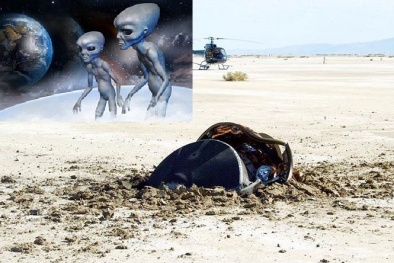 ‘Vật thể lạ’ được xác định rơi xuống sa mạc từ không gian