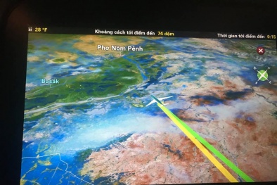 Hành khách đi TP.HCM được 'delay' trên trời gần 2 tiếng rồi đáp xuống... Campuchia