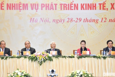 Mục tiêu tăng trưởng GDP năm 2019 là 6,8%
