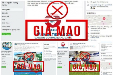 Tỉnh táo với chiêu giả mạo fanpage, website ngân hàng, cung cấp thông tin sai lệch